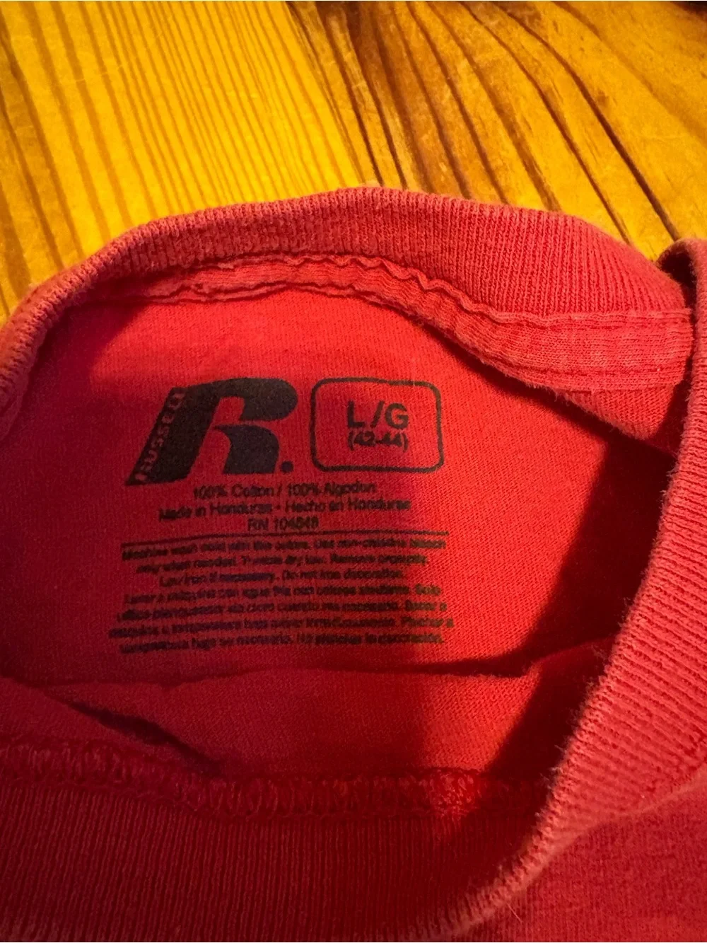 Levi's Red Short Sleeve Tee with Subtle Logo